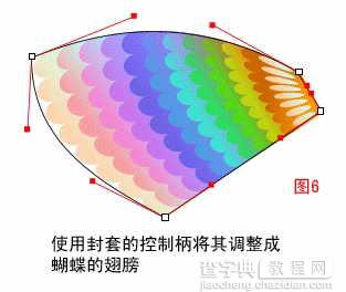 CorelDraw绘制蝴蝶6