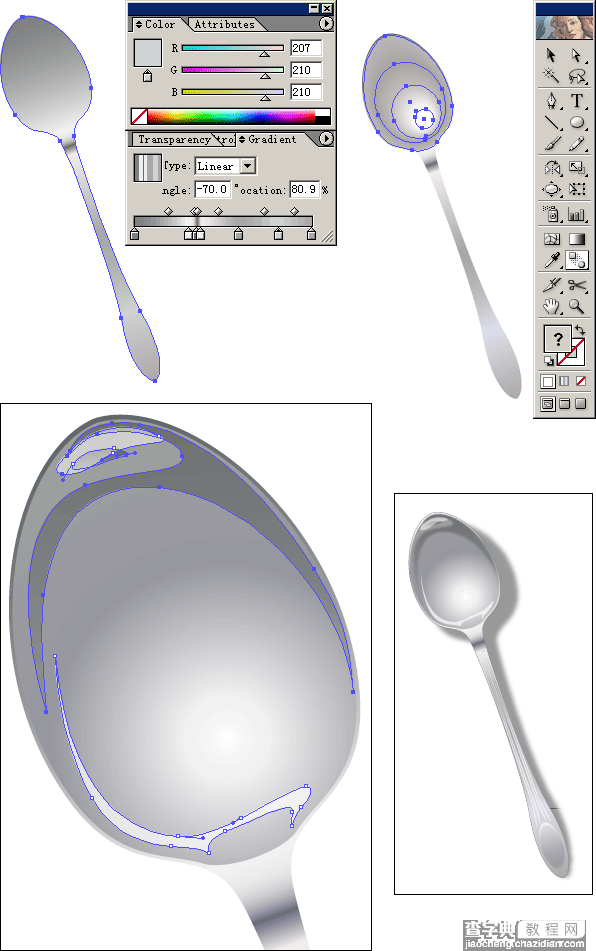 Illustrator表现质感效果10