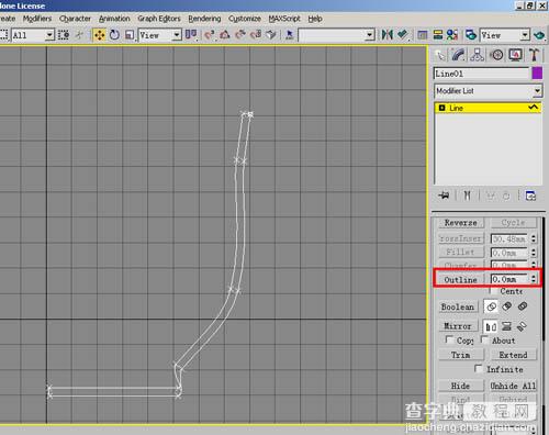 3DSMax教程: 茶杯（旋转＋多边形建模）4