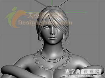 3DsMax打造三维绝色美眉8