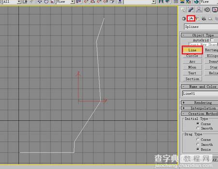 3DSMax教程: 茶杯（旋转＋多边形建模）1