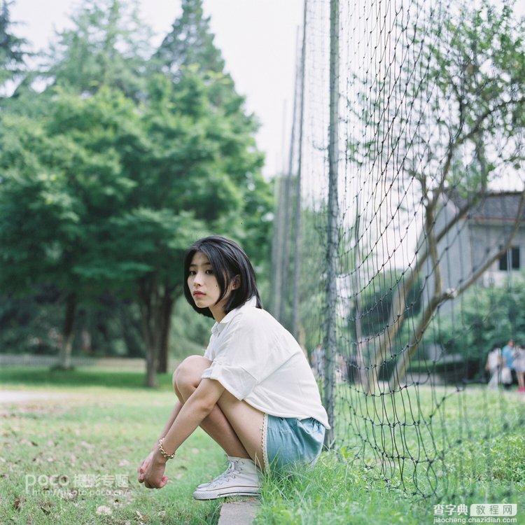 如何拍出清新淡雅日系文艺人像5