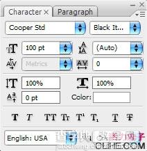 立体金属光泽字效PHOTOSHOP教程7