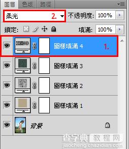 利用Photoshop图案工具加强照片效果16