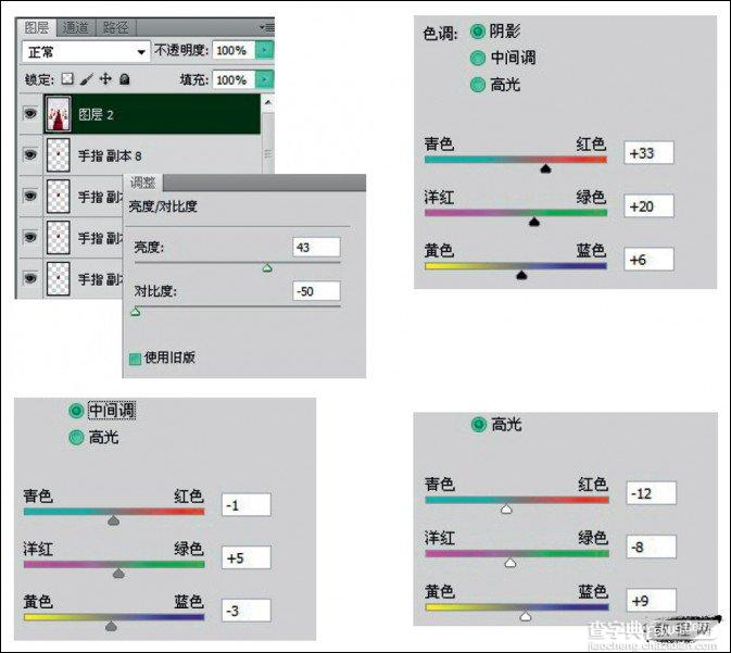 图层叠加 制造德罗斯特效应6