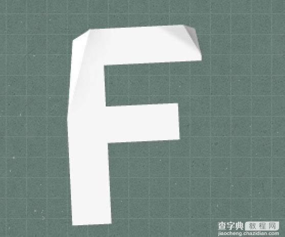 Photoshop制作褶皱纹理的纸张字17