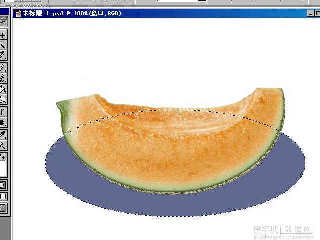 photoshop制作哈密瓜14