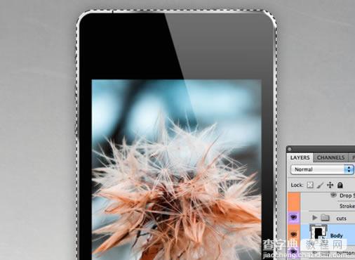 Photoshop制作iPhone 4教程28