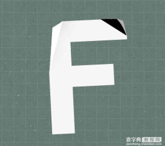 Photoshop制作褶皱纹理的纸张字15