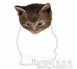 Photoshop鼠绘教程：可爱的小猫18