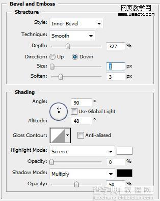 Photoshop制作石质立体字效果22