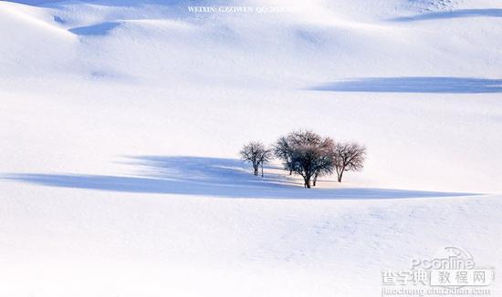 教你如何用简招拍雪景3