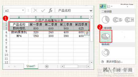 Excel创建图表的方法8