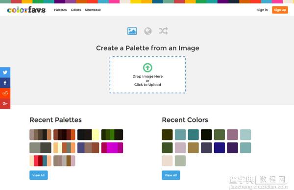 9款关于配色、PS和网站风格的设计工具1