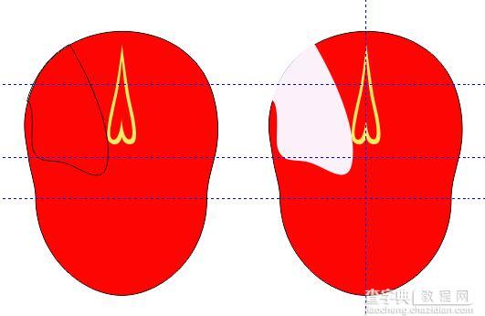 CorelDRAW X7如何绘制京剧脸谱3