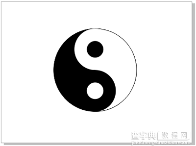 CorelDRAW X7怎么制作太极图案1