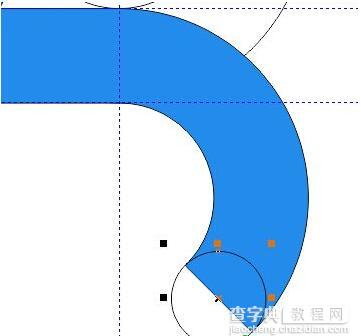 CorelDRAW绘制百度云logo10