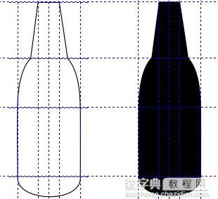 教你CorelDRAW绘制酒瓶实例图文1