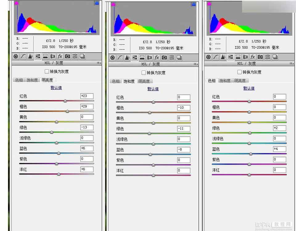 Photoshop调出外景婚片春季清新童话风效果图5