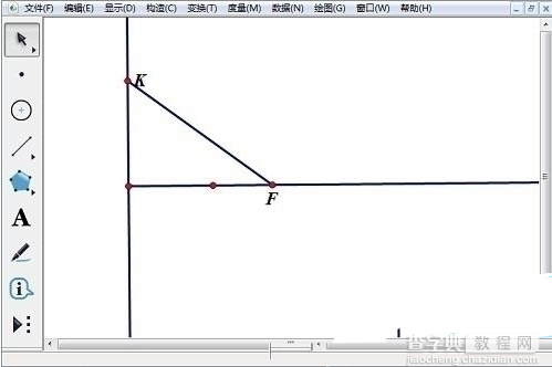几何画板怎么绘制抛物线2