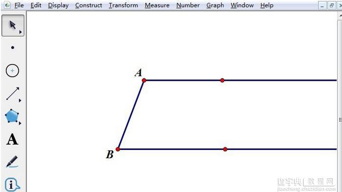 几何画板从结论出发画几何图形的实例教程2