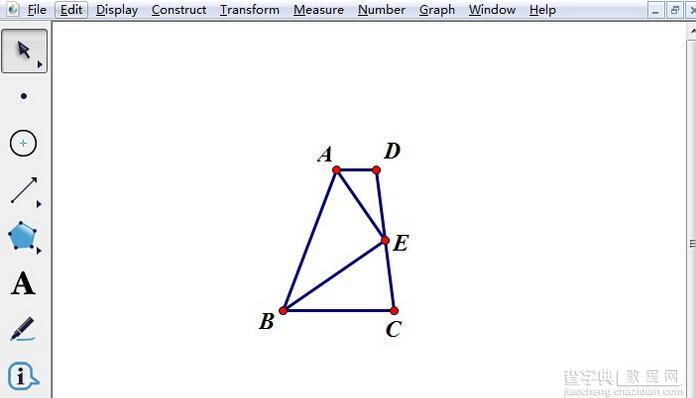 几何画板从结论出发画几何图形的实例教程6