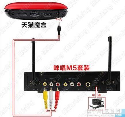 小米电视3怎么连接麦克风k歌?4