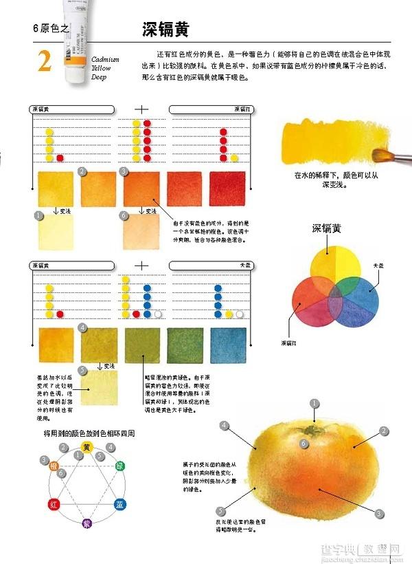 日本绘画设计大师铃木辉实的水彩画配色心得1