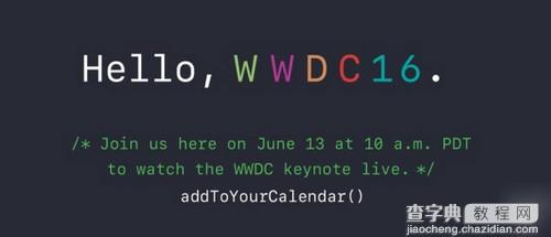 苹果wwdc2016直播在哪看1