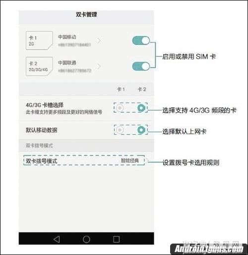 荣耀V8双卡4G网络怎么切换？1