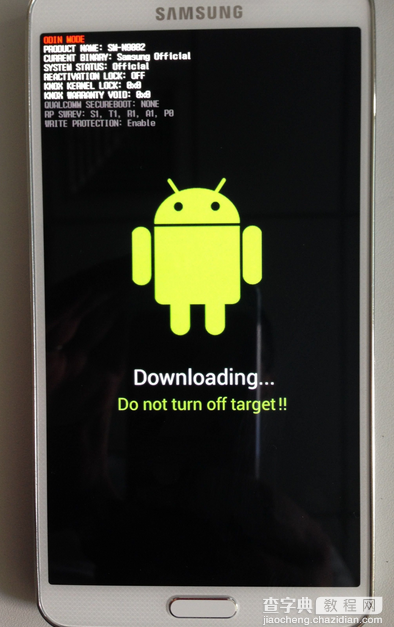 三星Galaxy NOTE Ⅲ odin 如何线刷3