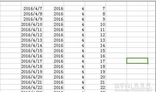 wps表格如何拆分日期5