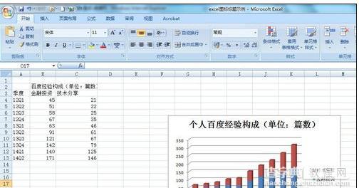 excel2013如何添加修改图表标题7