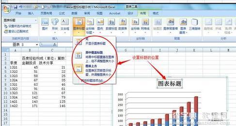 excel2013如何添加修改图表标题6