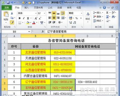 excel2010格式刷使用图文步骤2