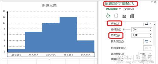 excel 2013直方图怎么制作6