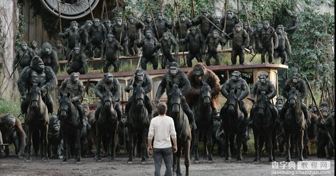 《猩球崛起2》是如何把一群猩猩拍的这么好看的！1
