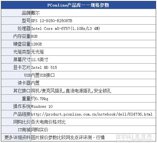 戴尔 XPS 12-9250怎么样2