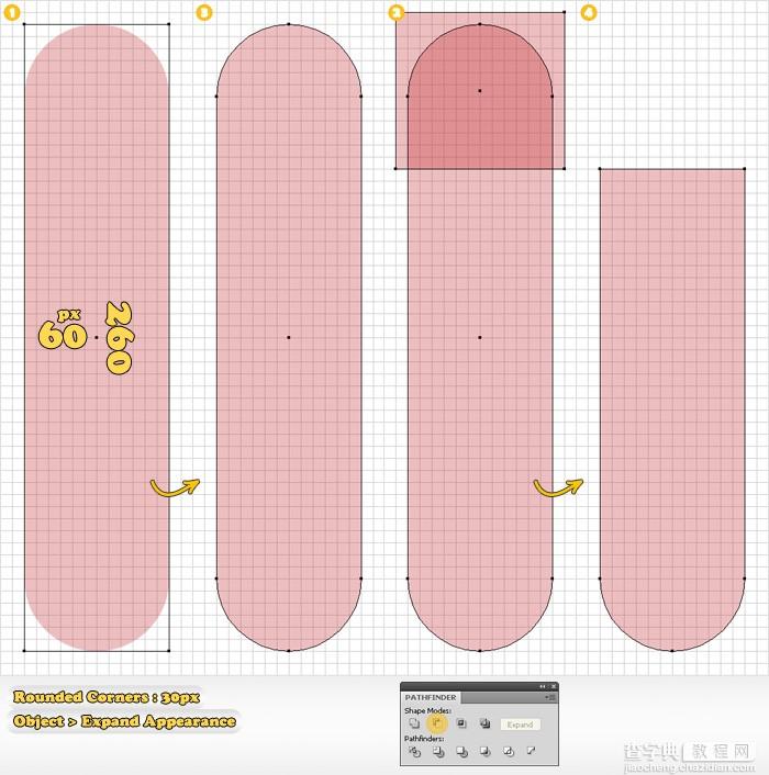 Illustrator实例教程：制作苹果QuickTime标志7