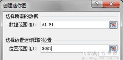 Excel2010单元格中显示图表方法1