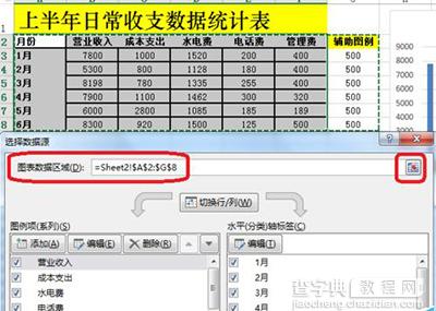 Excel2010如何制作成多列堆积图6