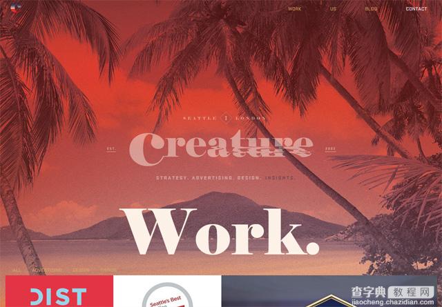 50个设计师作品展示网站设计32