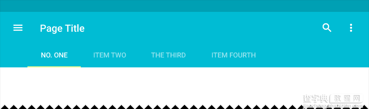 Android设计规范 Material Design-Components(16 Tabs)7