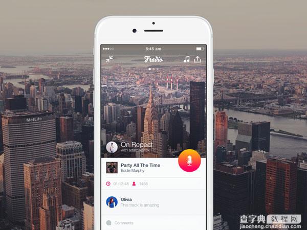 30个收音机app界面UI设计欣赏20