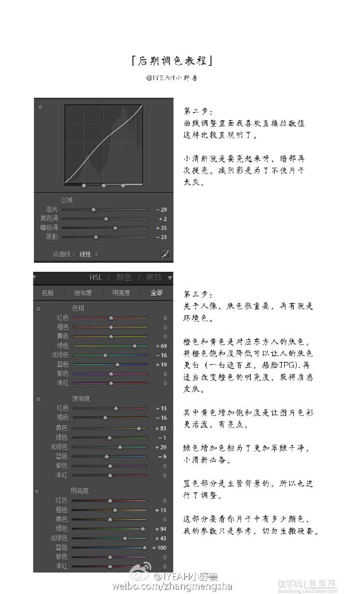 自然清修图PS调色6