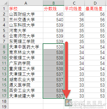 Excel选定小格11种技巧汇总3