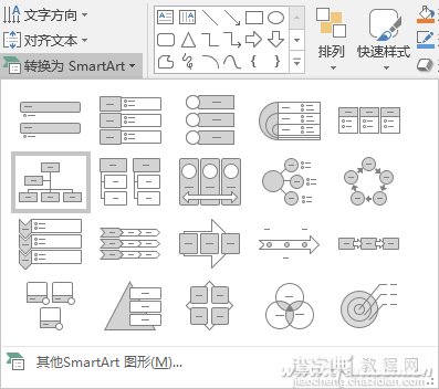 PowerPoint如何制作组织架构图3