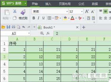 wps表格怎样隐藏数据1