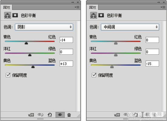 PS制作影视剧中常用的青黄色色调10