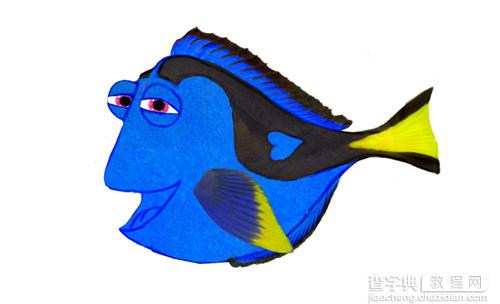 Photoshop合成可爱健忘的Dory13